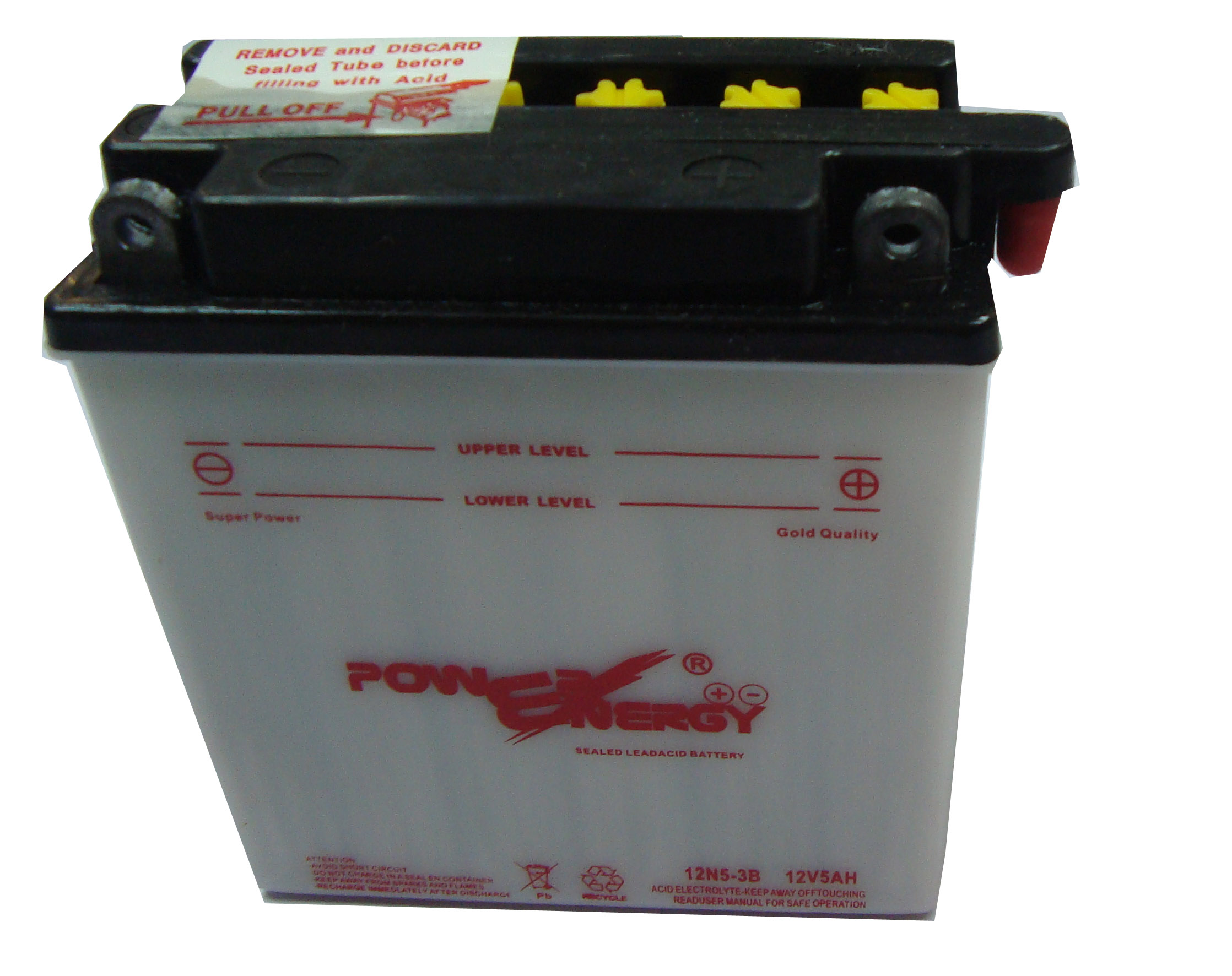 Dry Charged Motorcycle Battery